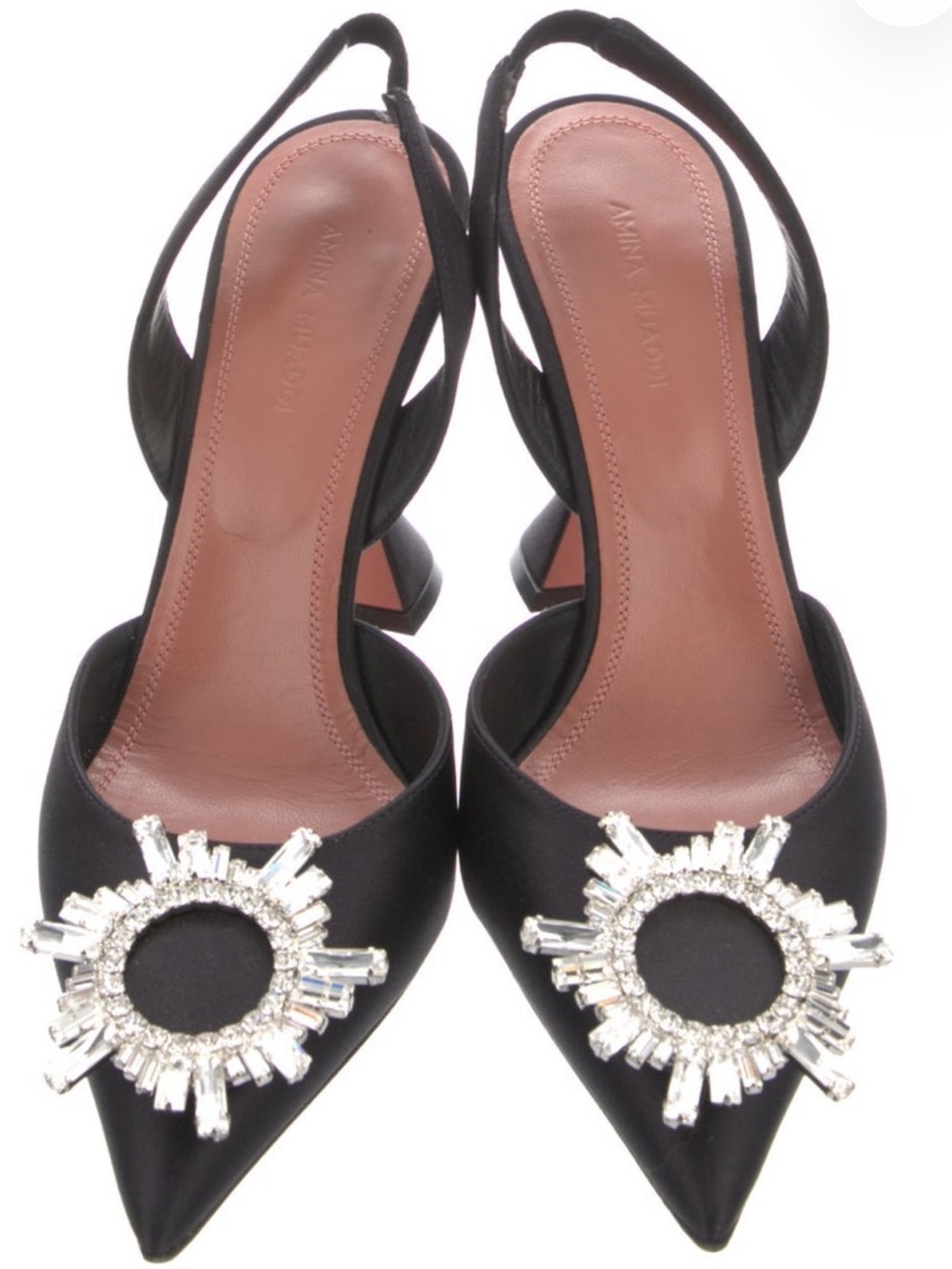 Amina Muaddi Begum Slingback Pumps